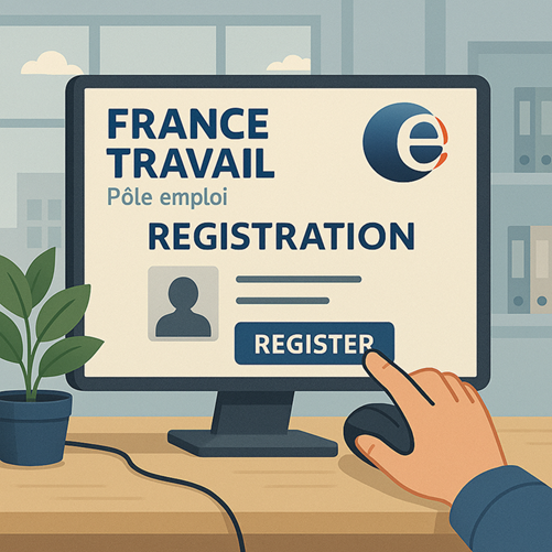 Зарегистрироваться в France Travail (Pôle emploi)